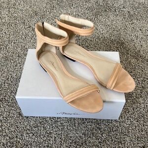 3.1 Phillip Lim Martini flat sandal in peach - size 39